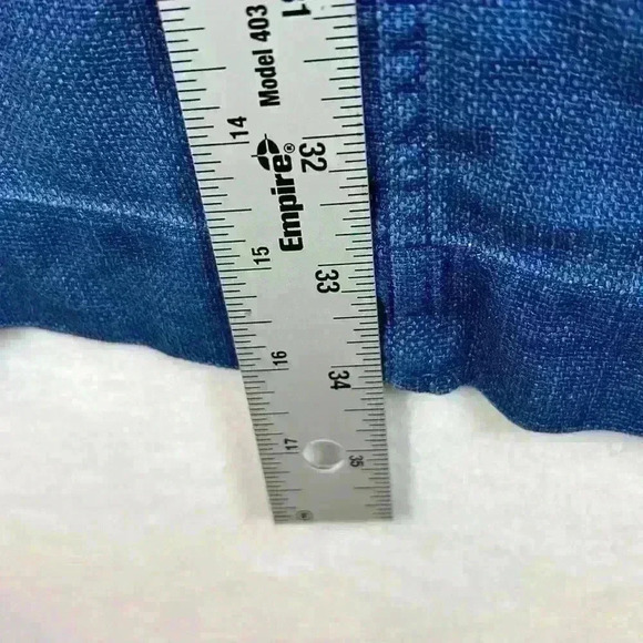 Pure Jill INDIGO Dress Blue Women’s Size M Petite Loose Fit - Picture 10 of 10